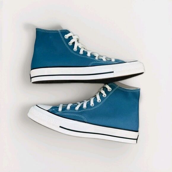 Converse Chuck 70 High Top Teal Universe/Egret/Black  A05589C US M 12, EUR 46.5 - Picture 9 of 12